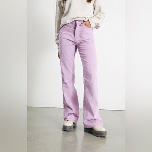 PacSun Light Purple Women's Flare Jeans